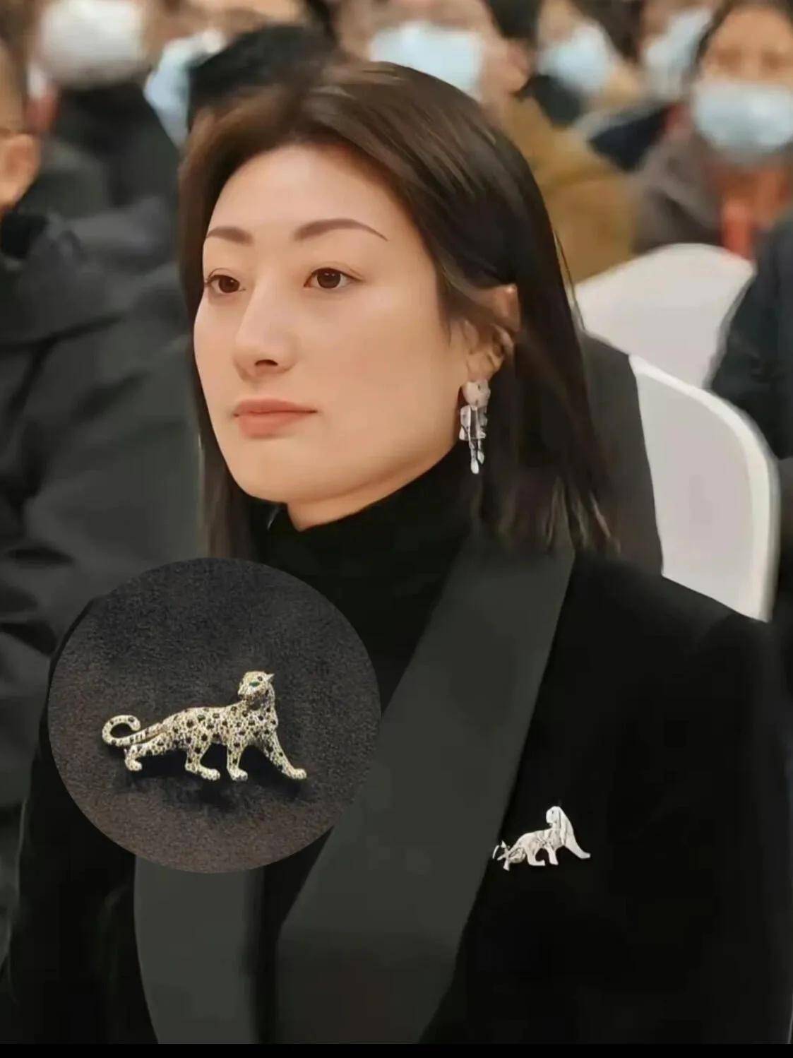 着Dior等顶奢品牌气质完胜杜建英瓦力棋牌试玩宗馥莉戴火彩宝石耳饰身(图8)