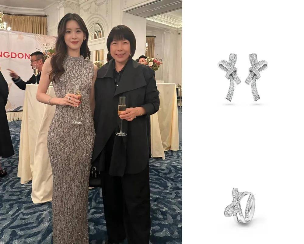 环也爱穿“中产三宝”！“该省省该花花”瓦力棋牌游戏章泽天看展戴80万香奈儿耳(图6)