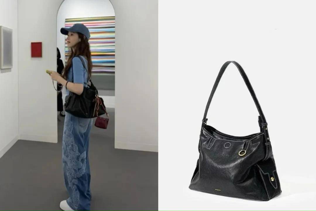 环也爱穿“中产三宝”！“该省省该花花”瓦力棋牌游戏章泽天看展戴80万香奈儿耳(图18)