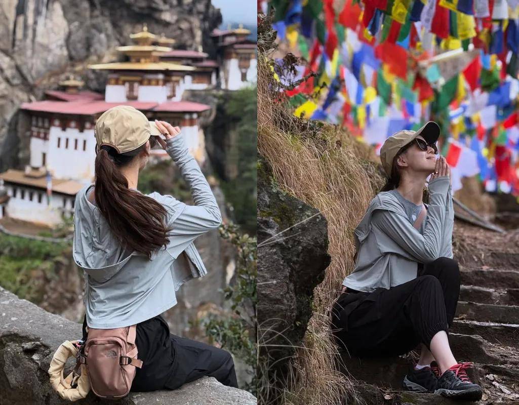 环也爱穿“中产三宝”！“该省省该花花”瓦力棋牌游戏章泽天看展戴80万香奈儿耳(图23)